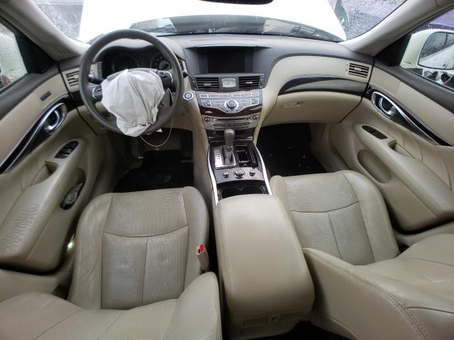 JN1BY1AR0BM377155 - 2011 INFINITI M37 X WHITE photo 8