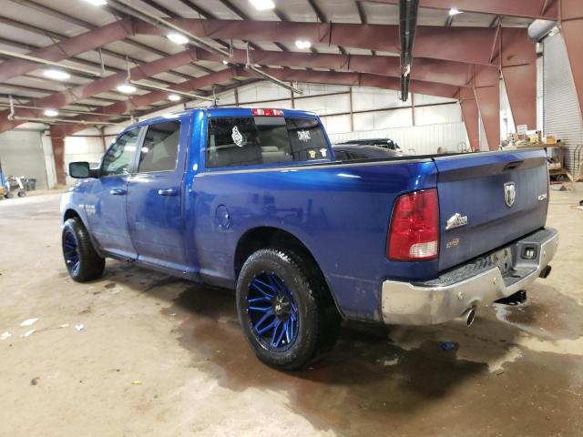 1C6RR7TT8KS727722 - 2019 RAM 1500 CLASS SLT ლურჯი ფოტო 2