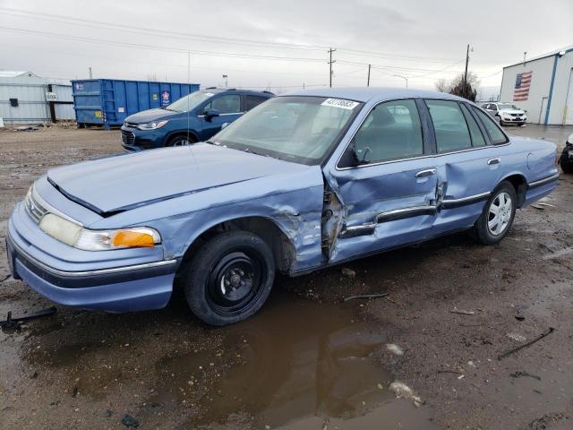 2FALP73W7RX184116 - 1994 FORD CROWN VICT BLUE photo 1