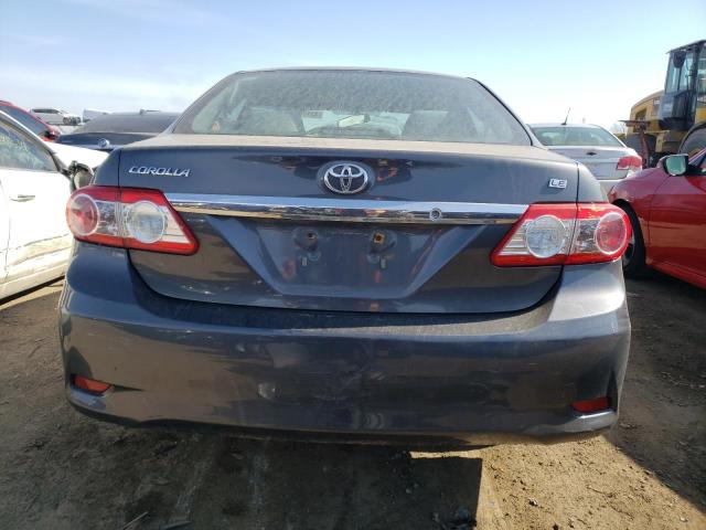 2T1BU4EE9DC071492 - 2013 TOYOTA COROLLA BASE GRAY photo 6