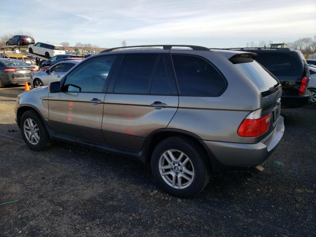 5UXFA13585LU49368 - 2005 BMW X5 3.0I GRAY photo 2