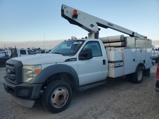 1FDUF4GY1DEA42684 - 2013 FORD F450 SUPER DUTY WHITE photo 1