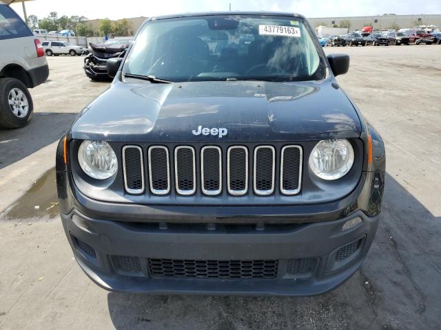 ZACCJAAT9GPD40275 - 2016 JEEP RENEGADE SPORT Կապույտ լուսանկար 5