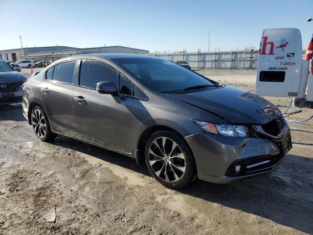 2HGFB6E54DH709299 - 2013 HONDA CIVIC SI CHARCOAL photo 4