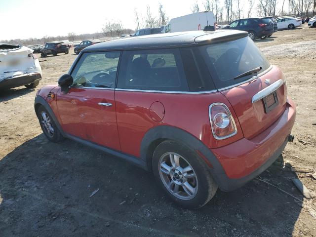 WMWSU3C56DT375690 - 2013 MINI COOPER RED photo 2