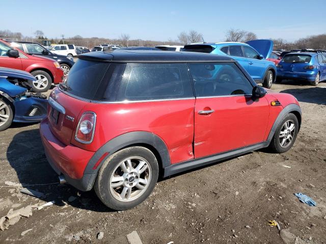 WMWSU3C56DT375690 - 2013 MINI COOPER RED photo 3