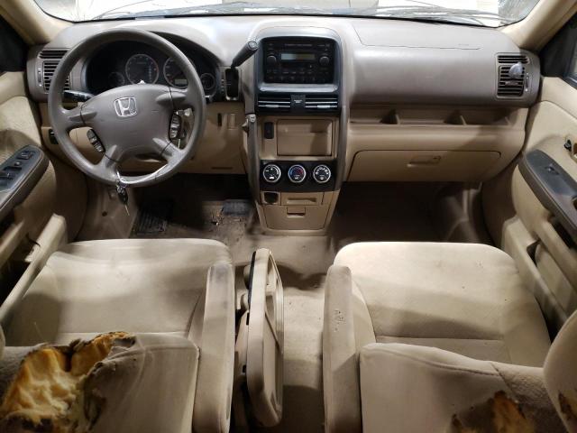 JHLRD78825C040250 - 2005 HONDA CR-V EX TAN photo 8