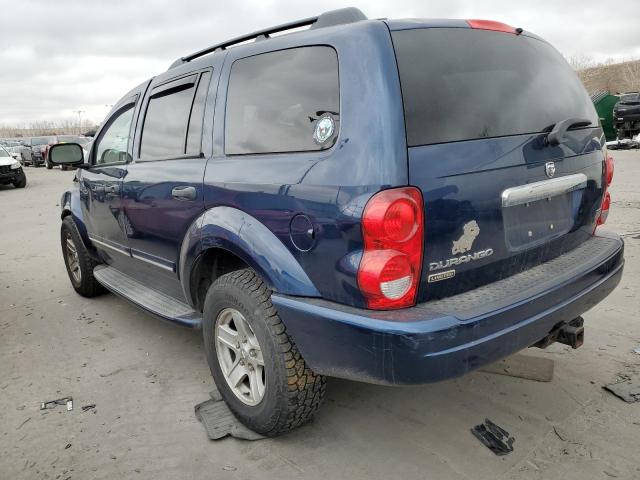 1D4HB58D44F239705 - 2004 DODGE DURANGO LIMITED BLUE photo 2