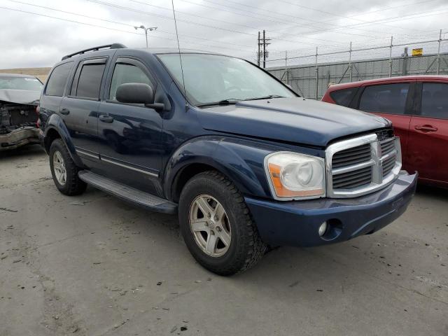 1D4HB58D44F239705 - 2004 DODGE DURANGO LIMITED BLUE photo 4