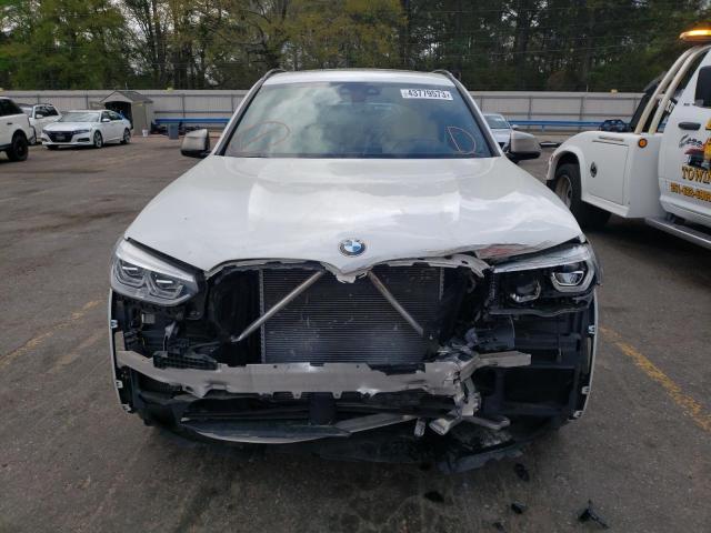 5UXTS3C52K0Z05633 - 2019 BMW X3 XDRIVEM WHITE photo 5