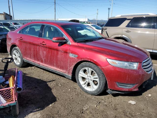 1FAHP2E89EG137032 - 2014 FORD TAURUS SEL RED photo 4