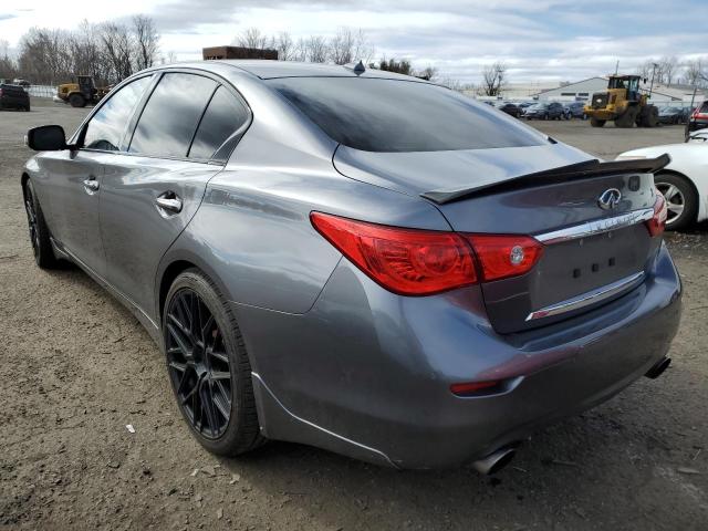 JN1EV7AR9HM831100 - 2017 INFINITI Q50 PREMIUM GRAY photo 2