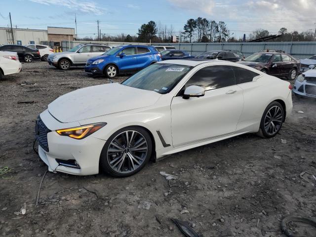 JN1EV7KK9NM600324 - 2022 INFINITI Q60 LUXE WHITE photo 1