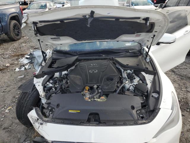 JN1EV7KK9NM600324 - 2022 INFINITI Q60 LUXE WHITE photo 11