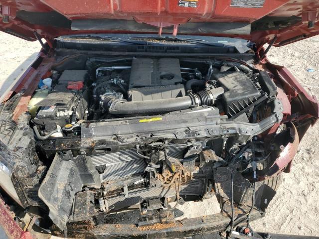 1N6ED1EJ3RN610053 - 2024 NISSAN FRONTIER S წითელი ფოტო 11