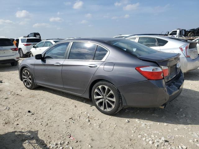 1HGCR2F56EA235118 - 2014 HONDA ACCORD SPORT GRAY photo 2