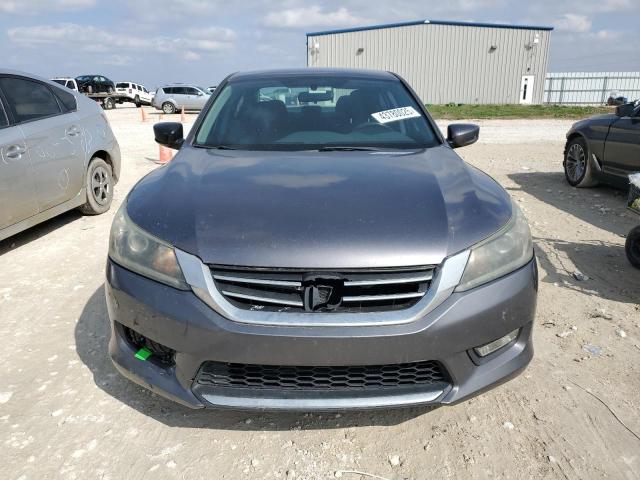 1HGCR2F56EA235118 - 2014 HONDA ACCORD SPORT GRAY photo 5