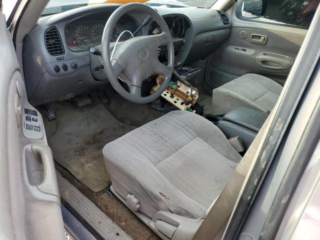 5TBRT341X2S232438 - 2002 TOYOTA TUNDRA ACCESS CAB ნაცრისფერი ფოტო 8