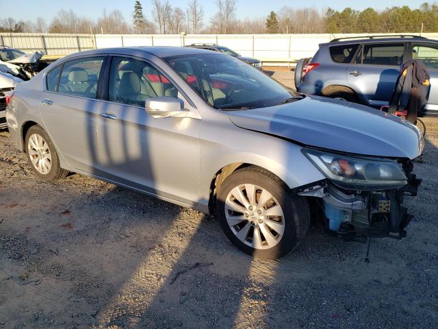 1HGCR2F85FA033821 - 2015 HONDA ACCORD EXL SILVER photo 4