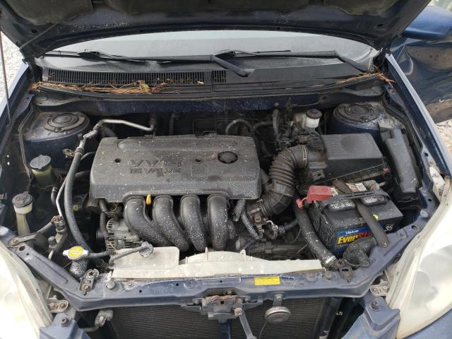 2T1KR32E46C562233 - 2006 TOYOTA COROLLA MA XR BLUE photo 11