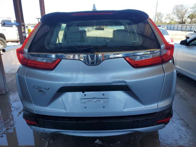 5J6RW5H37JL001450 - 2018 HONDA CR-V LX SILVER photo 6