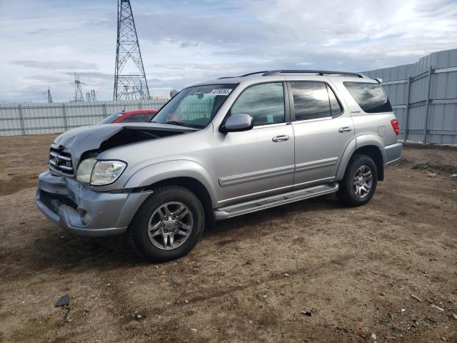 5TDZT38A02S075360 - 2002 TOYOTA SEQUOIA LIMITED BEIGE photo 1