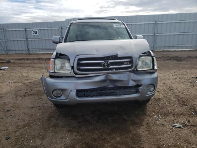 5TDZT38A02S075360 - 2002 TOYOTA SEQUOIA LIMITED BEIGE photo 5