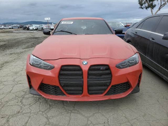 WBS43AY02RFT07448 - 2024 BMW M3 COMPETITION წითელი ფოტო 5