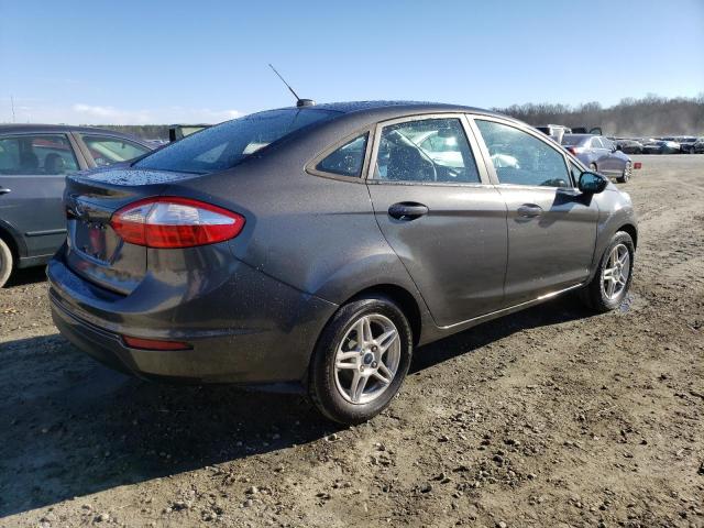 3FADP4BJ6KM113984 - 2019 FORD FIESTA SE GRAY photo 3