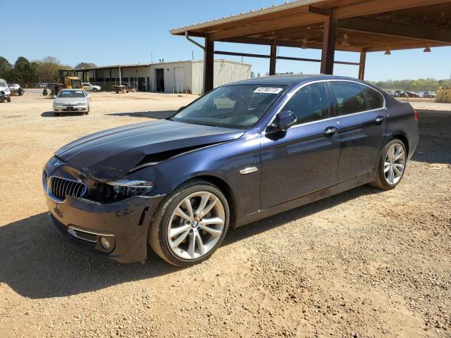 WBAXA5C53ED689321 - 2014 BMW 535 D BLUE photo 1