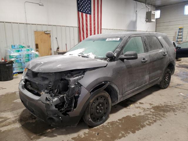 1FM5K8AR4FGA56949 - 2015 FORD EXPLORER POLICE INTERCEPTOR 灰色 照片 1