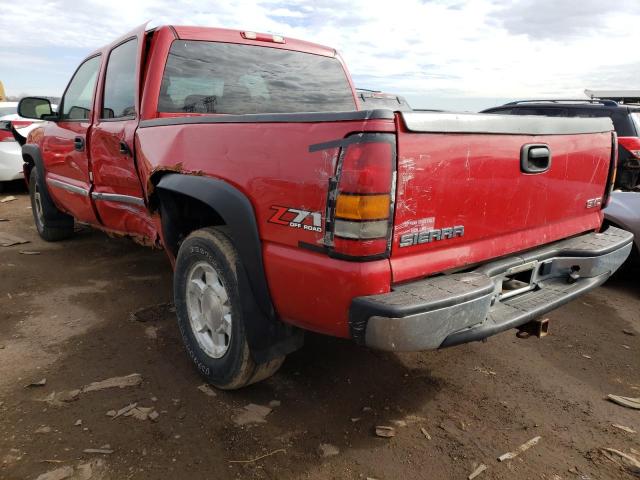 2GTEK13T561118750 - 2006 GMC NEW SIERRA K1500 RED photo 2