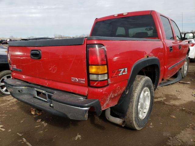 2GTEK13T561118750 - 2006 GMC NEW SIERRA K1500 RED photo 3