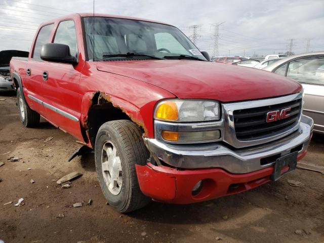 2GTEK13T561118750 - 2006 GMC NEW SIERRA K1500 RED photo 4