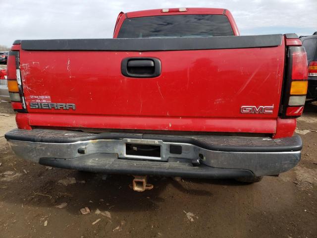 2GTEK13T561118750 - 2006 GMC NEW SIERRA K1500 RED photo 6