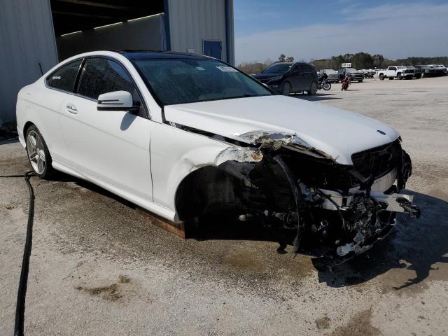 WDDGJ4HB0EG293542 - 2014 MERCEDES-BENZ C 250 WHITE photo 4