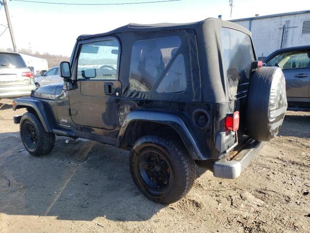 1J4FA39SX5P387677 - 2005 JEEP WRANGLER X BLACK photo 2