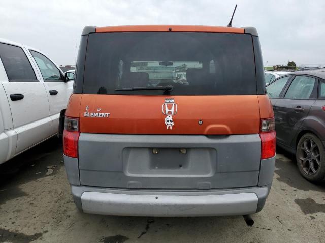 5J6YH18365L016493 - 2005 HONDA ELEMENT LX ORANGE photo 6