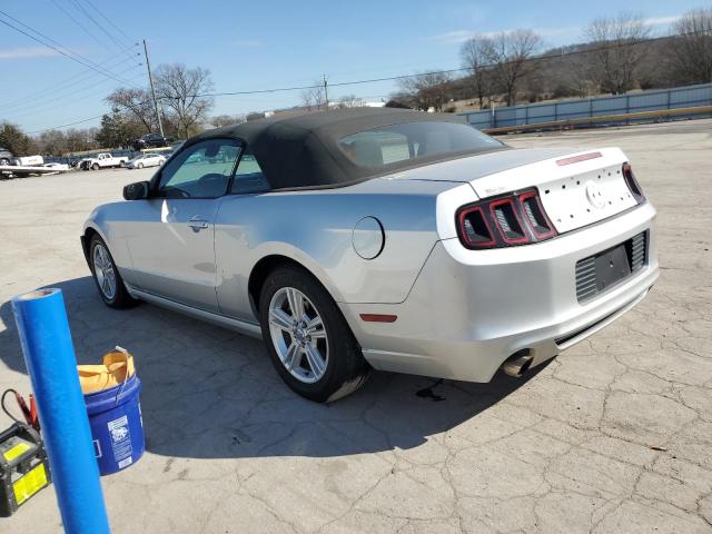 1ZVBP8EM1E5238333 - 2014 FORD MUSTANG SILVER photo 1