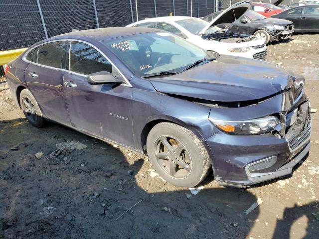 1G1ZB5ST6GF305153 - 2016 CHEVROLET MALIBU LS BLUE photo 4