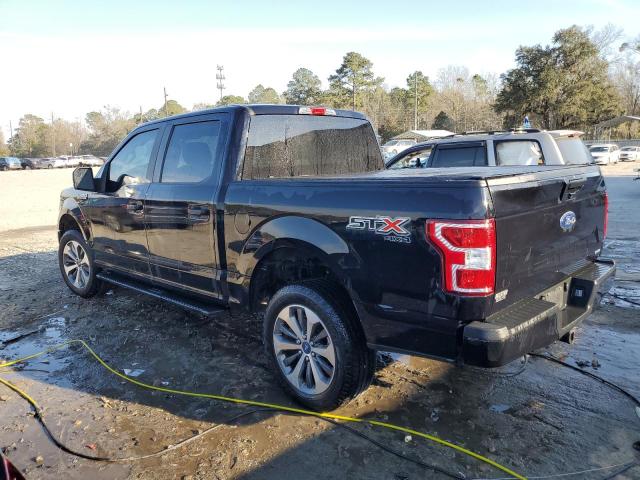 1FTEW1E44KKF07867 - 2019 FORD F150 SUPERCREW BLACK photo 2