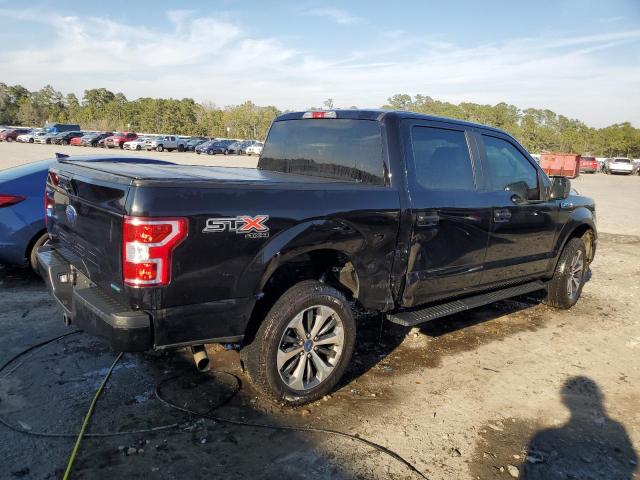 1FTEW1E44KKF07867 - 2019 FORD F150 SUPERCREW BLACK photo 3