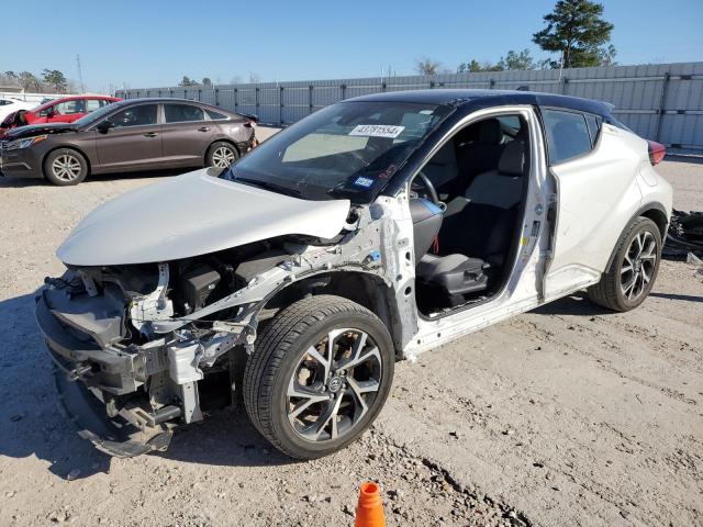 NMTKHMBX1KR073413 - 2019 TOYOTA C-HR XLE WHITE photo 1