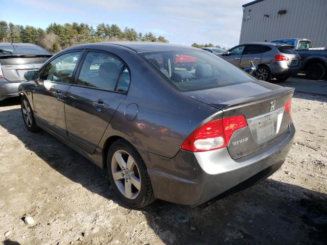 2HGFA1F67AH305857 - 2010 HONDA CIVIC LX-S ნაცრისფერი ფოტო 2