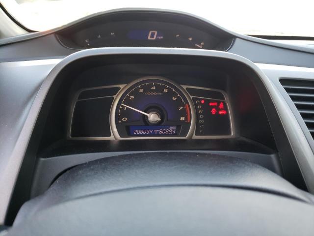 2HGFA1F67AH305857 - 2010 HONDA CIVIC LX-S ნაცრისფერი ფოტო 9