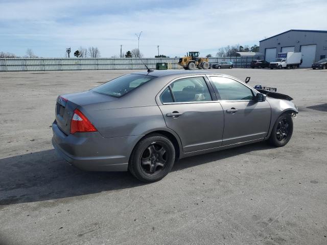 3FAHP0HA2BR229817 - 2011 FORD FUSION SE GRAY photo 3