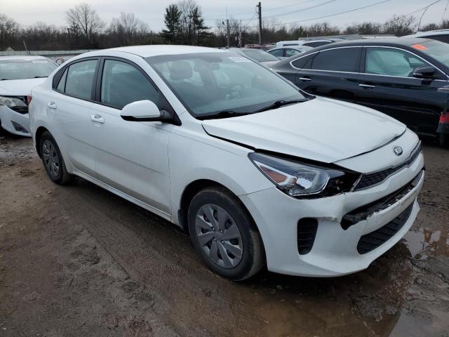 3KPA24AB5KE254447 - 2019 KIA RIO S WHITE photo 4