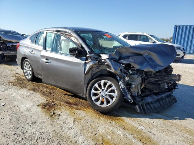 3N1AB7AP8JL649040 - 2018 NISSAN SENTRA S GRAY photo 4