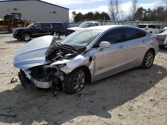 3FA6P0PU4HR127947 - 2017 FORD FUSION SE PHEV SILVER photo 1