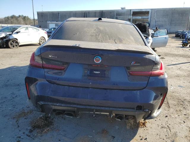WBS43AY09PFP83418 - 2023 BMW M3 COMPETITION BLUE photo 6